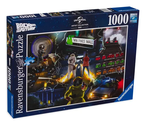 Puzzle Ravensburger din 1000 de piese - Întoarcerea în viitor
