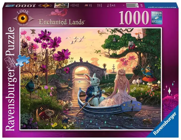 Puzzle Ravensburger din 1000 de piese - Lumi fermecate