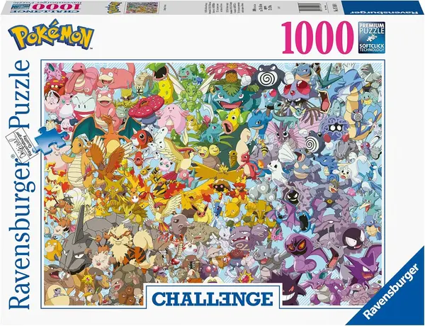 Puzzle Ravensburger din 1000 de piese - Pokemon