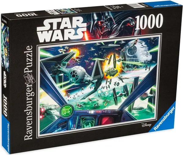 Puzzle Ravensburger din 1000 de piese - Razboiul Stelelor