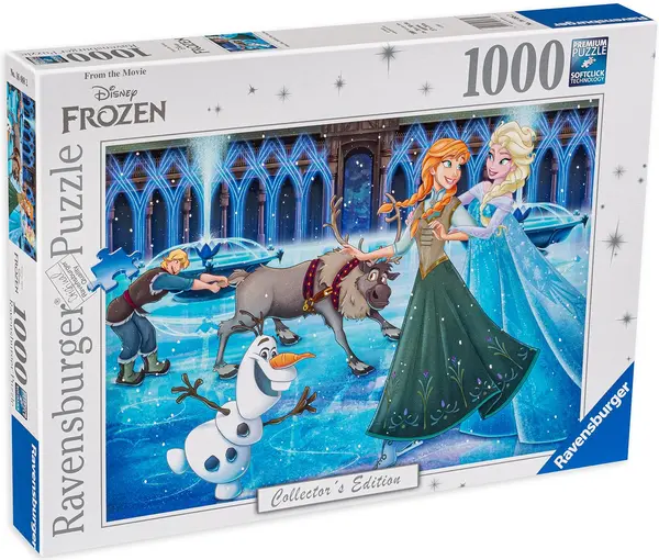 Puzzle Ravensburger din 1000 de piese - Regatul inghetat
