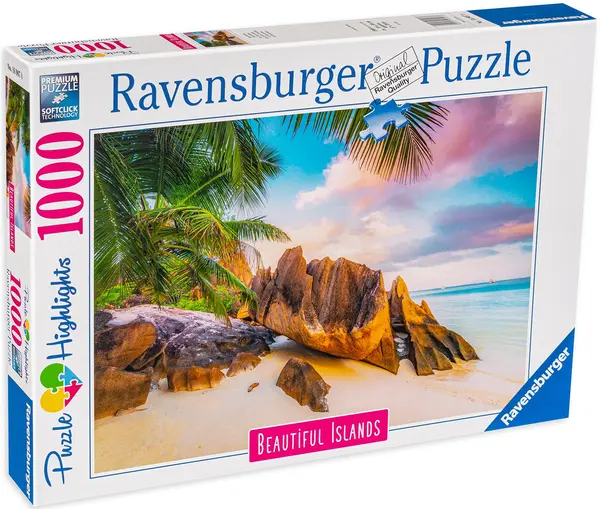 Puzzle Ravensburger din 1000 de piese - Seychelles