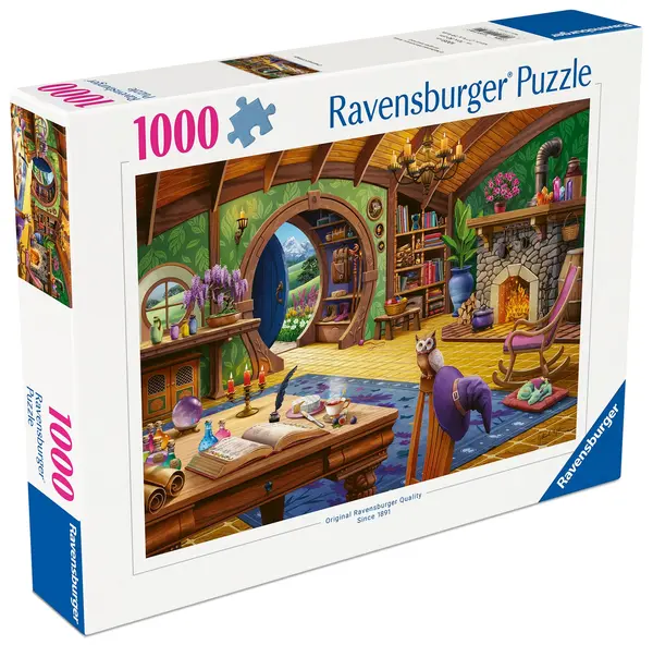 Puzzle Ravensburger din 1000 piese - Casa fermecată