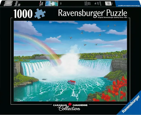 Puzzle Ravensburger din 1000 piese - Cascada Niagara