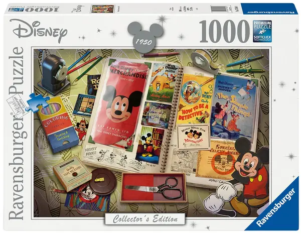 Puzzle Ravensburger din 1000 piese - Disney, 1950