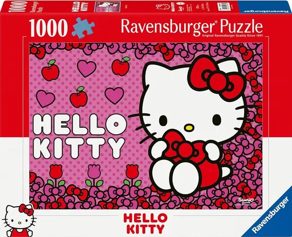 Puzzle Ravensburger din 1000 piese - Hello Kitty