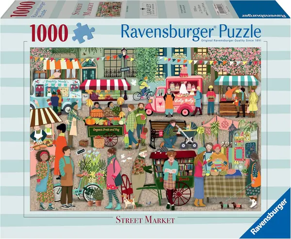 Puzzle Ravensburger din 1000 piese - Piaţă