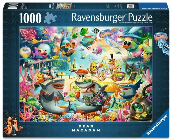 Puzzle Ravensburger din 1000 piese - Salonul Oceanului