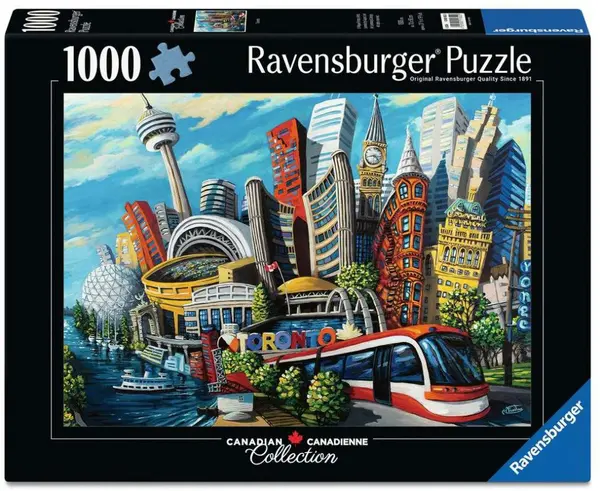 Puzzle Ravensburger din 1000 piese - Toronto