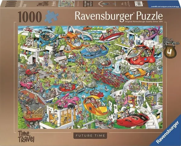 Puzzle Ravensburger din 1000 piese - Viitor