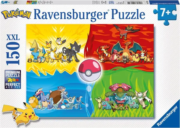 Puzzle Ravensburger din 150 XXL piese - Pokemon