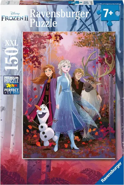 Puzzle Ravensburger din 150 XXL piese - Regatul de Gheață 2: O aventură fantastică
