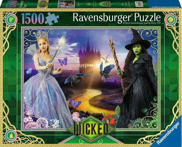 Puzzle Ravensburger din 1500 de bucăți- Răufăcător: Partea a Doua - Prieteni Eterni