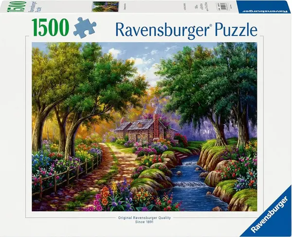 Puzzle Ravensburger din 1500 de bucăți - Vila River
