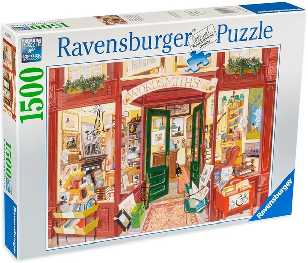 Puzzle Ravensburger din 1500 de piese - În librărie