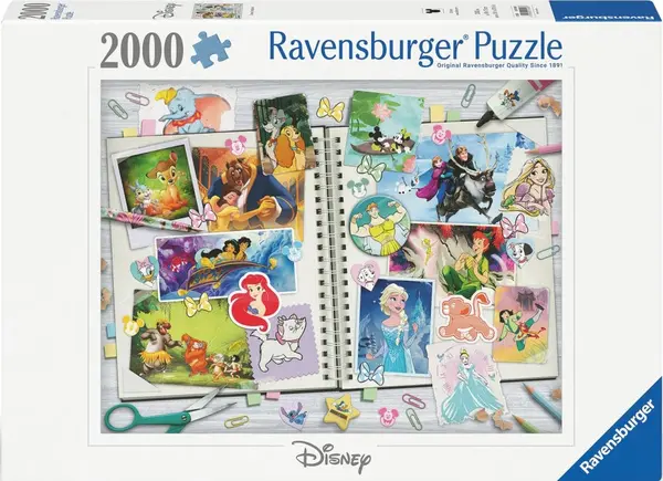 Puzzle Ravensburger din 2000 piese - Album Disney
