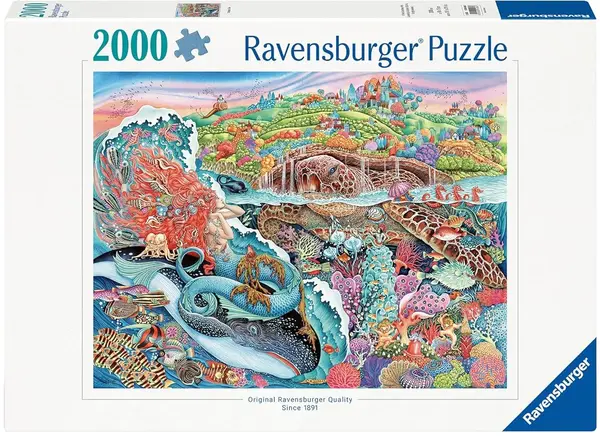 Puzzle Ravensburger din 2000 piese - Povestea de mare