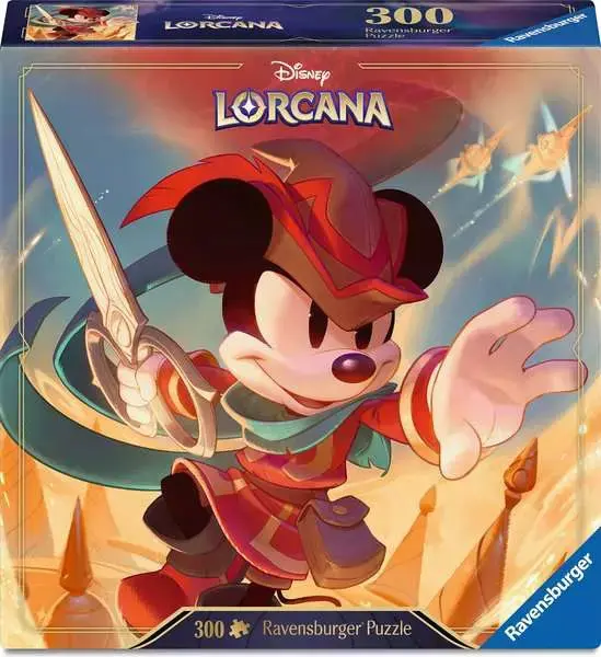 Puzzle Ravensburger din 300 piese - Mickey Mouse, Micul Croitor Curajos