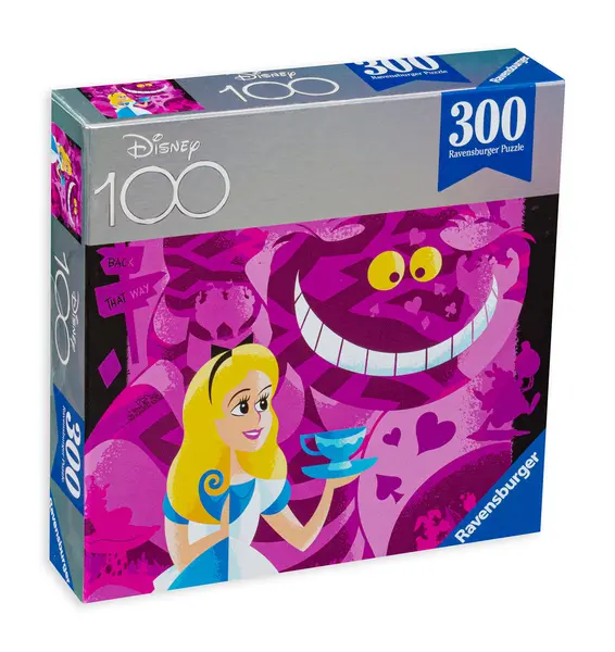 Puzzle Ravensburger din 300 XXL de piese - Alice în Țara Minunilor