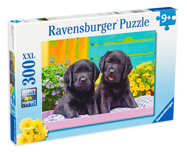 Puzzle Ravensburger din 300 XXL de piese - Cute Puppes