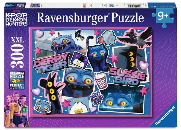 Puzzle Ravensburger din 300 XXL piese - K-pop: Demon Slayer