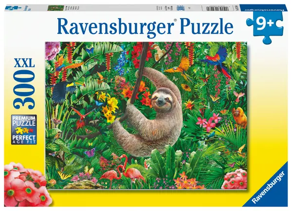 Puzzle Ravensburger din 300 XXL piese - Leneș fermecător