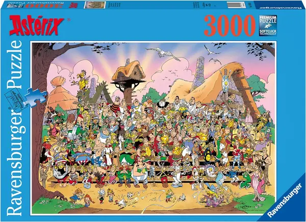 Puzzle Ravensburger din 3000 de piese - Universul Asterix