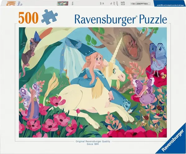 Puzzle Ravensburger din 500 piese - Magie cu zâne