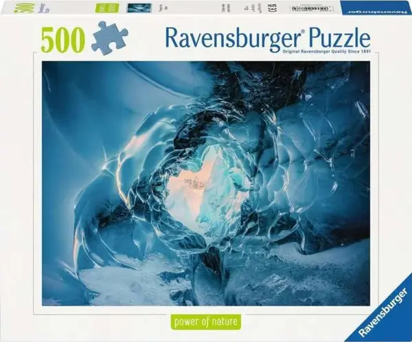 Puzzle Ravensburger din 500 piese - Ochiul ghețarului