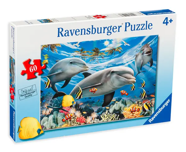 Puzzle Ravensburger din 60 de piese - Zambet din Caraibe