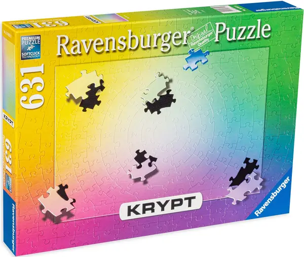 Puzzle Ravensburger din 631 de piese - Cripta colorată