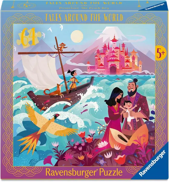 Puzzle Ravensburger din 64 piese - Momotaro