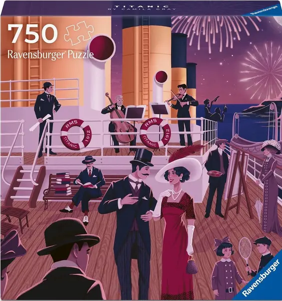 Puzzle Ravensburger din 750 piese - Titanic