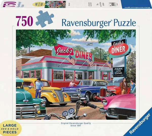 Puzzle Ravensburger din 750 XXL piese - Ne vedem la Jack