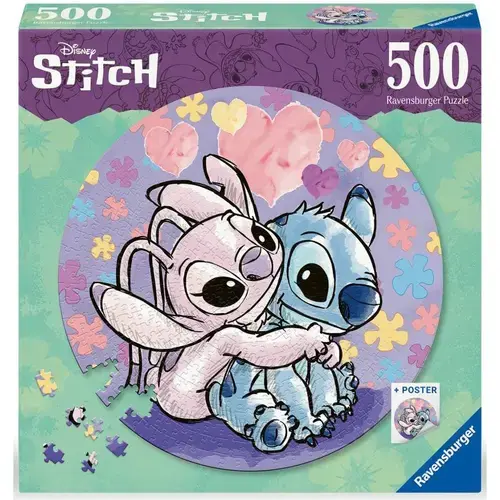 Puzzle Ravensburger - Disney Stitch, 500 piese