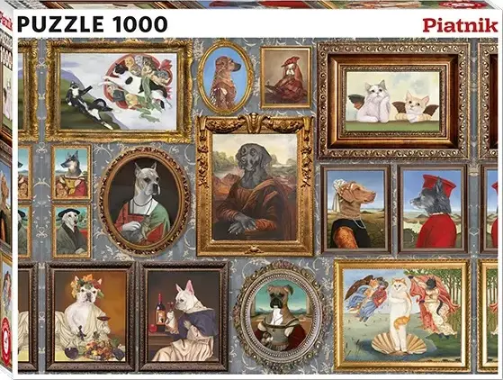 Puzzle - Renaissance - Menagerie Gallery, 1000 piese | Piatnik