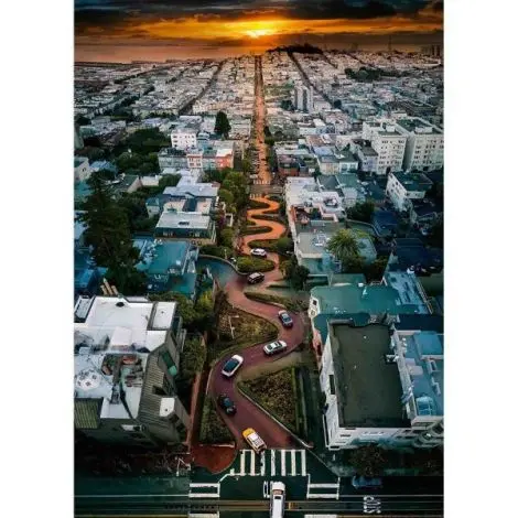 Puzzle San Francisco California, 1000 Piese