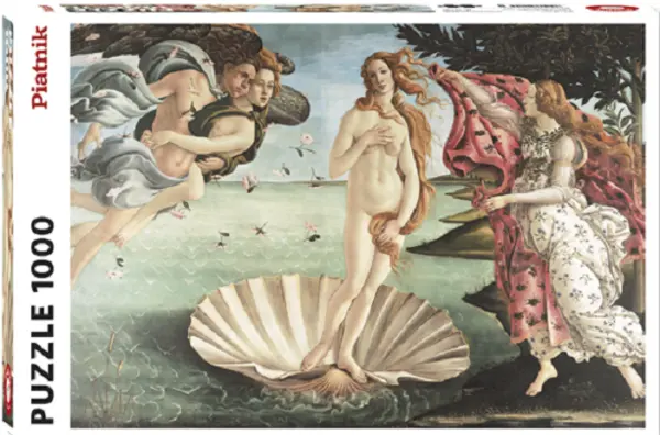 Puzzle - Sandro Botticelli - The Birth of Venus, 1000 piese | Piatnik