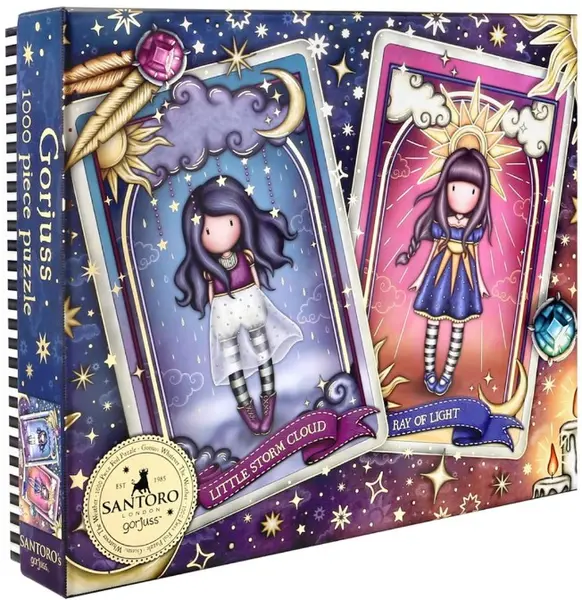 Puzzle Santoro Gorjuss din 1000 de piese - Orice vreme ar fi