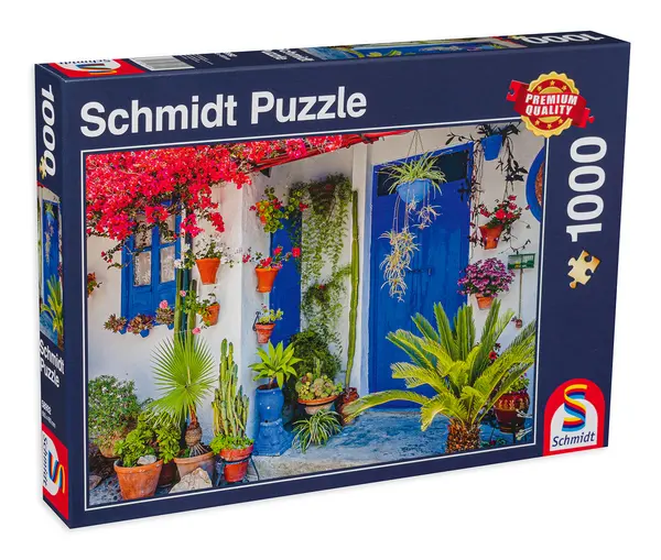 Puzzle Schmidt din 1000 de piese - Clădire mediteraneeană
