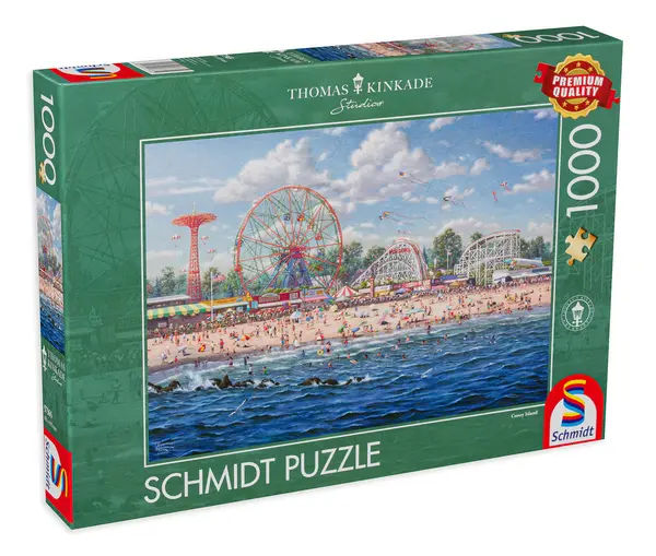 Puzzle Schmidt din 1000 de piese - Distracție pe plajă