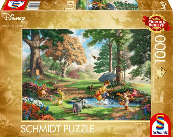 Puzzle Schmidt din 1000 de piese - Kink Disn Winnie Pooh