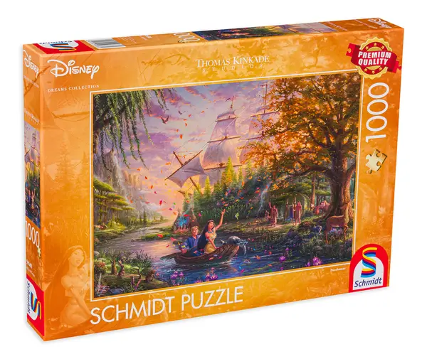 Puzzle Schmidt din 1000 de piese - Pocahontas