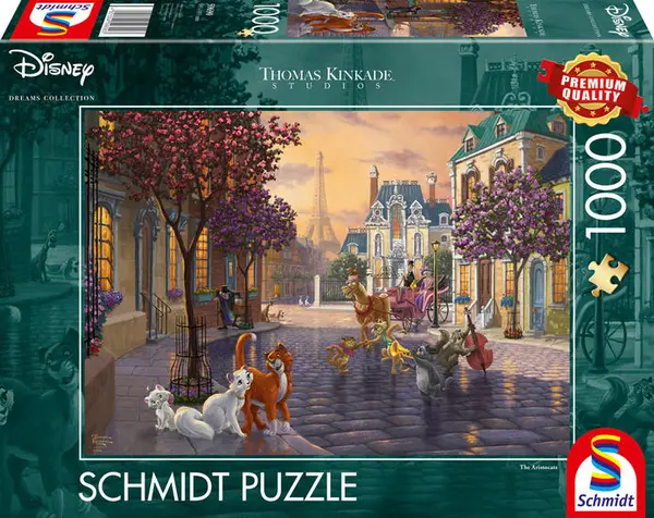 Puzzle Schmidt din 1000 de piese - The Aristocats