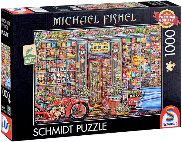 Puzzle Schmidt din 1000 piese - Comori din trecut