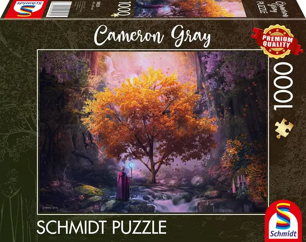 Puzzle Schmidt din 1000 piese - Pădure fermecată