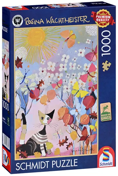 Puzzle Schmidt din 1000 piese - Pisicuță cu dungi