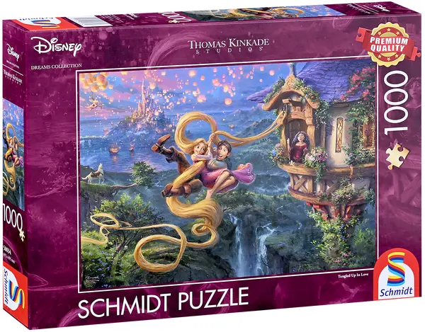 Puzzle Schmidt din 1000 piese - Rapunzel