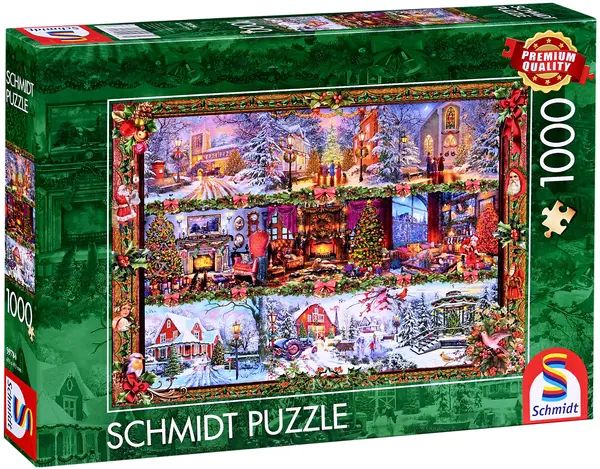 Puzzle Schmidt din 1000 piese - Salutări de anotimp
