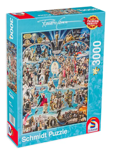 Puzzle Schmidt din 3000 de piese - Renato Casaro Hollywood XXL